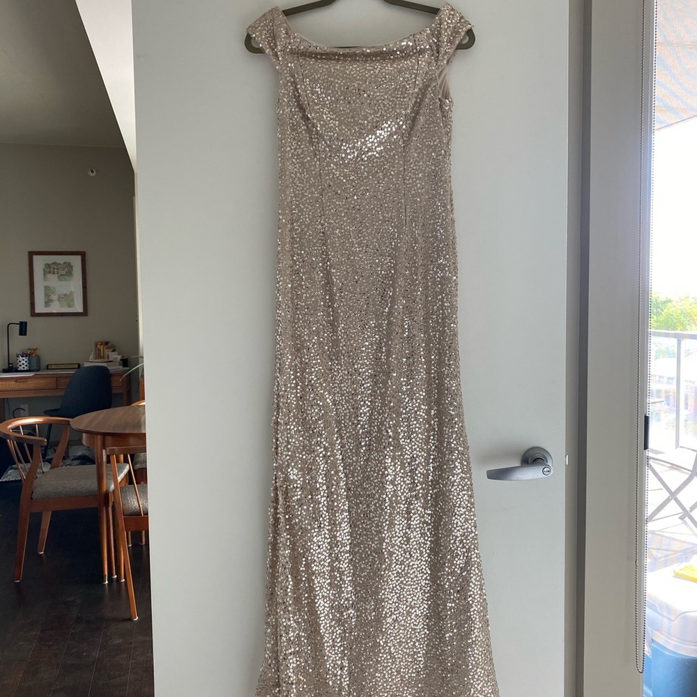 Adrianna Papell bridesmaid dress